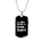 German Shepherd v2 - Luxury Dog Tag Necklace