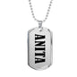 Anita v01 - Luxury Dog Tag Necklace
