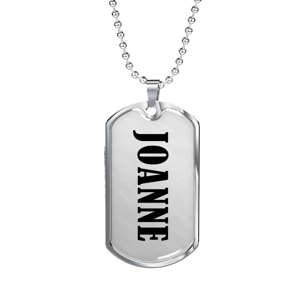 Joanne v01 - Luxury Dog Tag Necklace