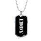 Eddy v2 - Luxury Dog Tag Necklace
