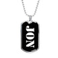 Jon v2 - Luxury Dog Tag Necklace