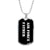 Air Force Father v3 - Luxury Dog Tag Necklace
