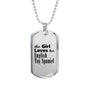 English Toy Spaniel - Luxury Dog Tag Necklace