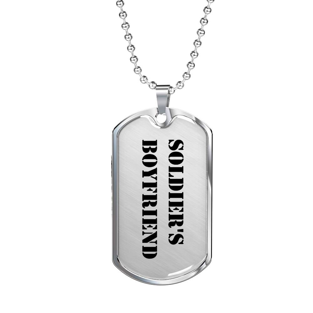 Soldier's Boyfriend - Luxury Dog Tag Necklace