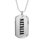 Natalia v01 - Luxury Dog Tag Necklace