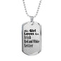 Irish Red and White Setter - Luxury Dog Tag Necklace