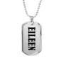 Eileen v01 - Luxury Dog Tag Necklace