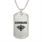 Stephanie v01a - Luxury Dog Tag Necklace