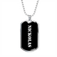Nickolas v3 - Luxury Dog Tag Necklace
