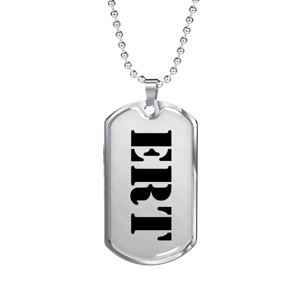 Ert - Luxury Dog Tag Necklace