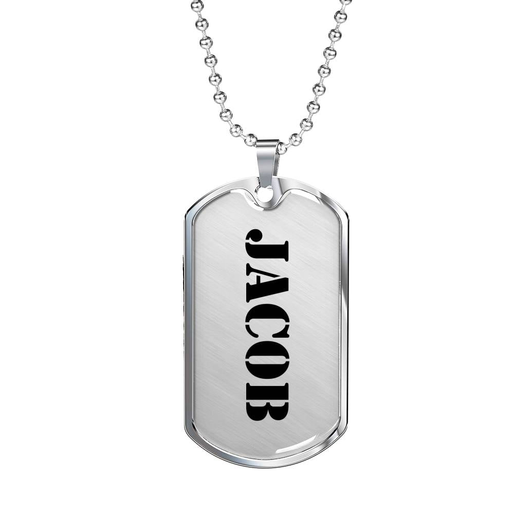 Jacob - Luxury Dog Tag Necklace
