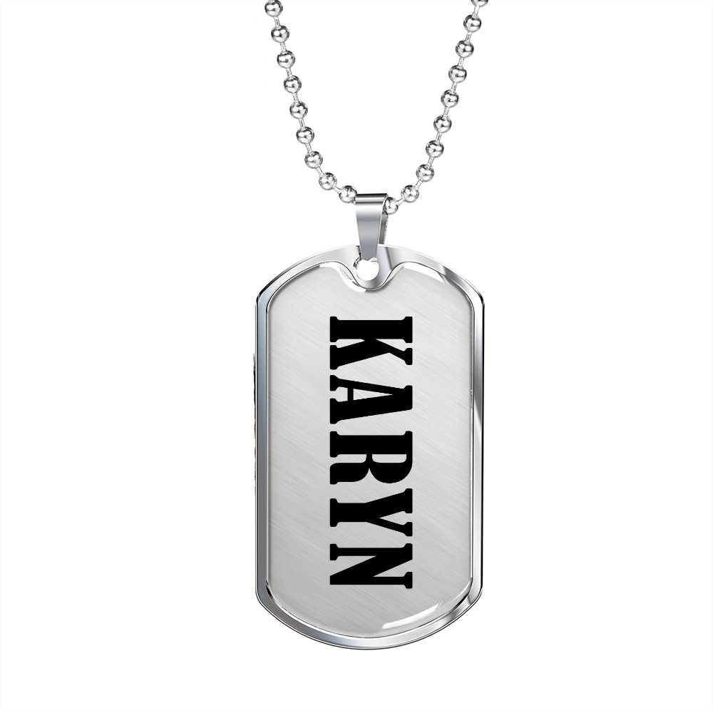 Karyn v01 - Luxury Dog Tag Necklace