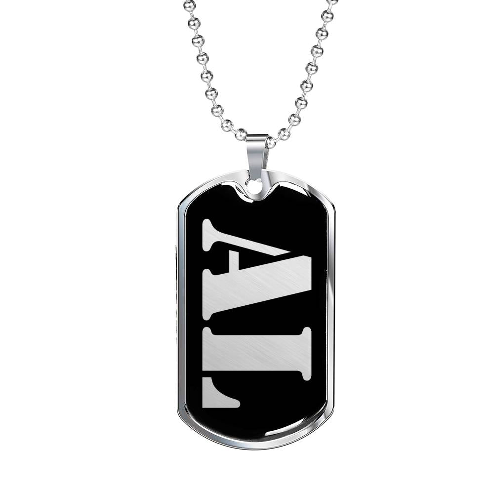 Al v3 - Luxury Dog Tag Necklace