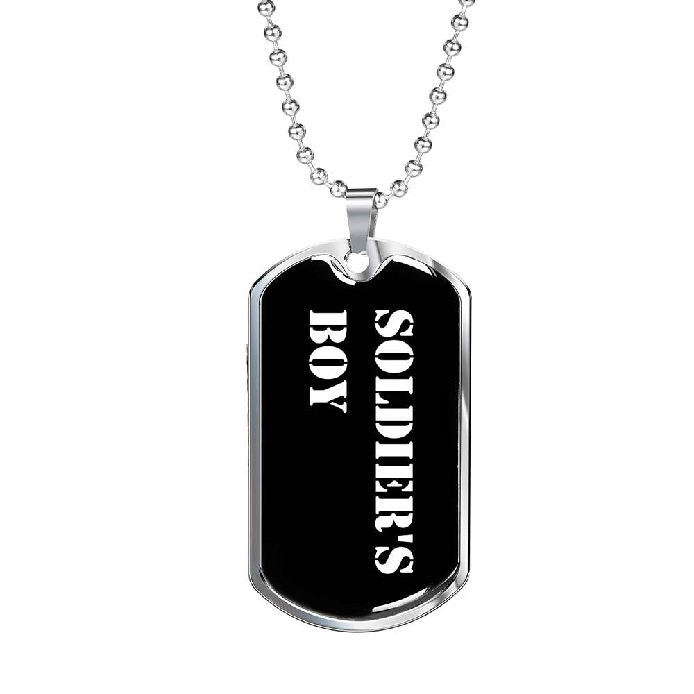 Soldier's Boy v3 - Luxury Dog Tag Necklace