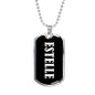 Estelle v02 - Luxury Dog Tag Necklace