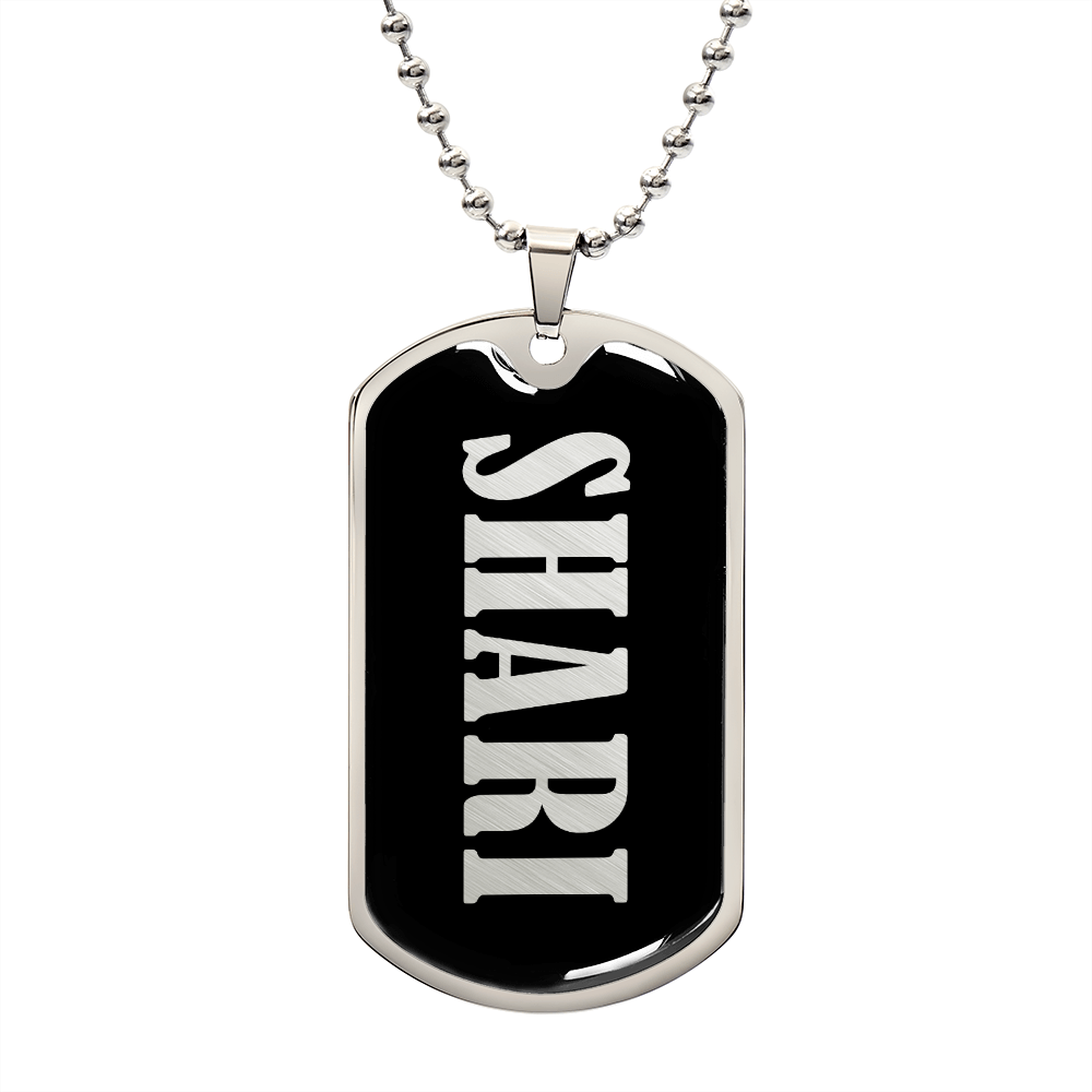 Shari v02 - Luxury Dog Tag Necklace