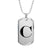 Initial C v1a - Luxury Dog Tag Necklace