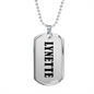 Lynette v01 - Luxury Dog Tag Necklace
