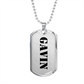 Gavin - Luxury Dog Tag Necklace
