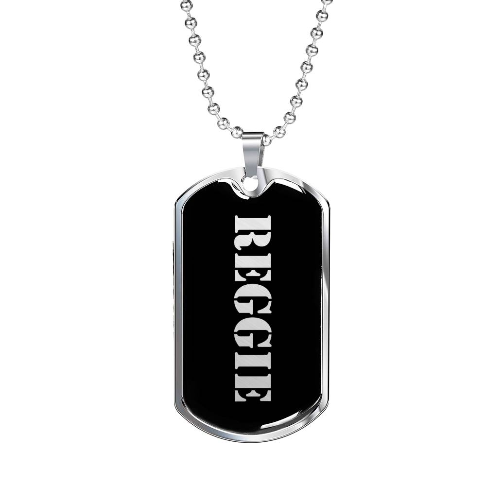 Reggie v3 - Luxury Dog Tag Necklace
