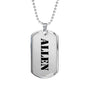 Allen - Luxury Dog Tag Necklace