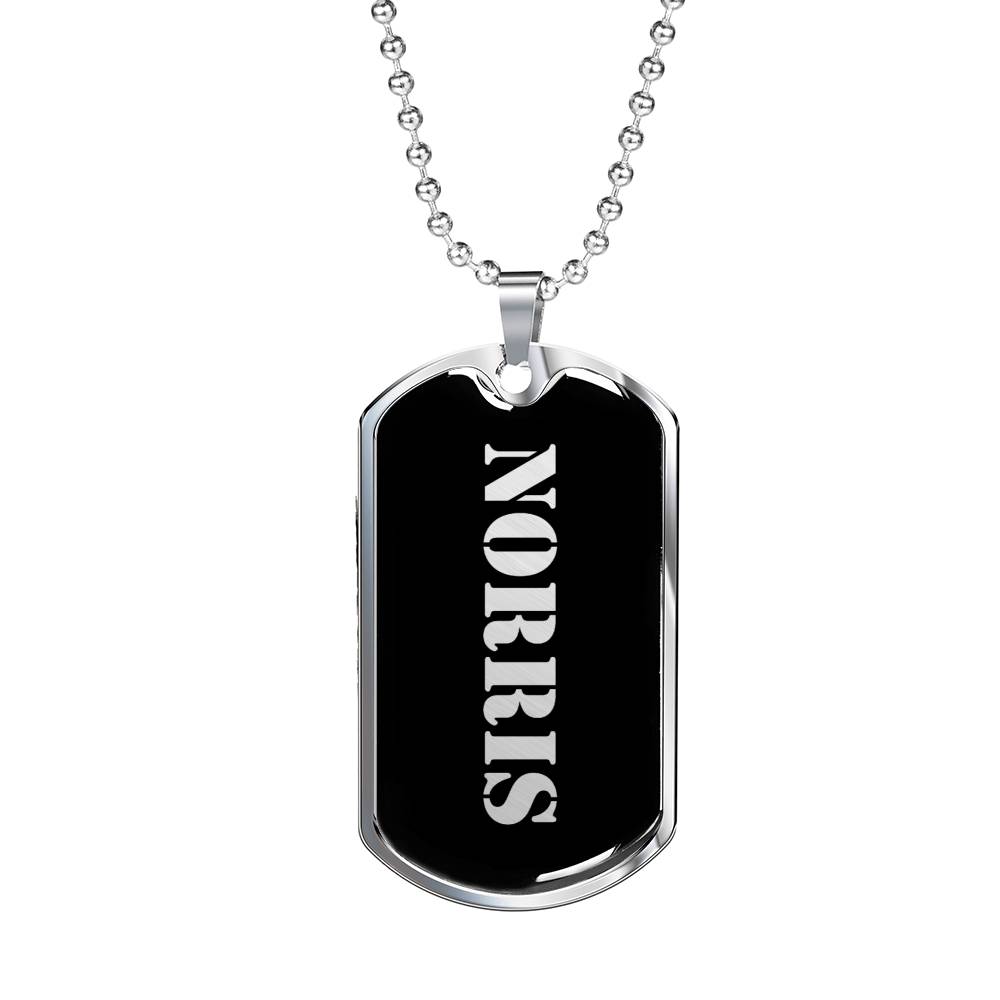 Norris v3 - Luxury Dog Tag Necklace