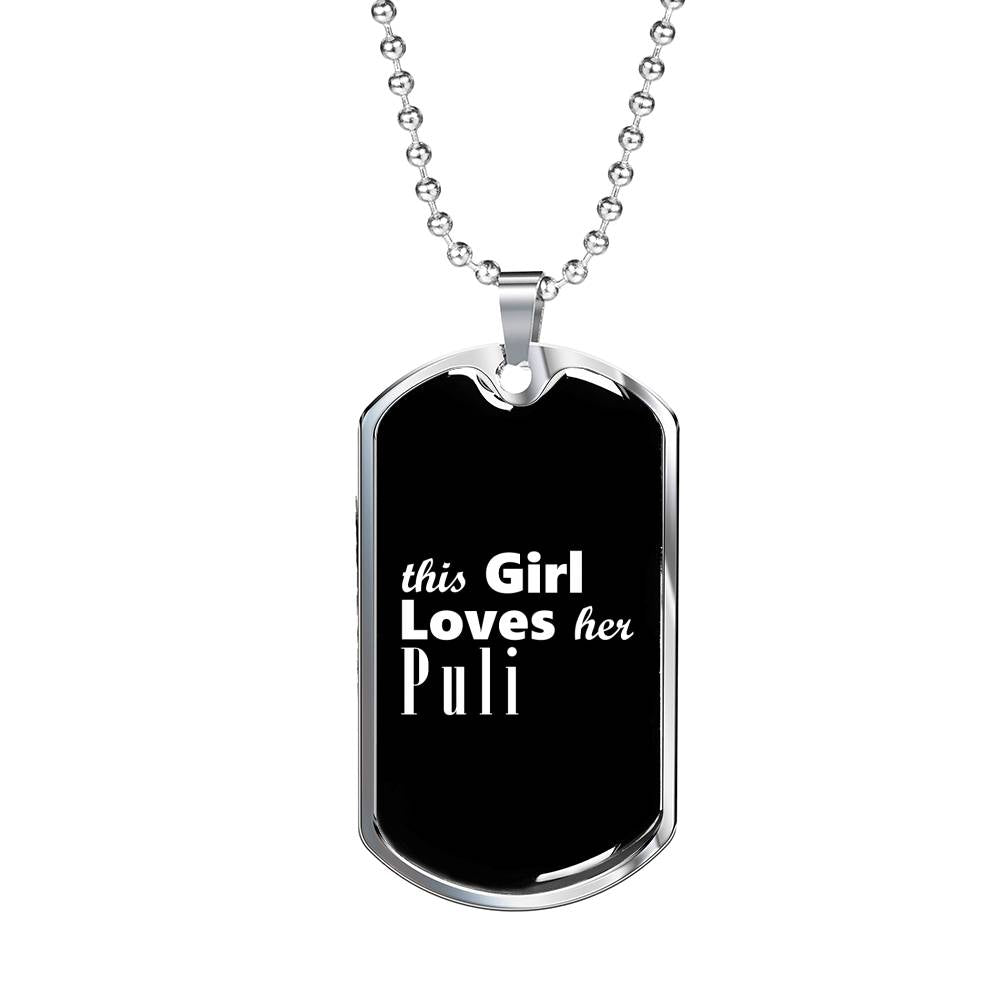 Puli v2 - Luxury Dog Tag Necklace