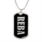 Reba v02 - Luxury Dog Tag Necklace