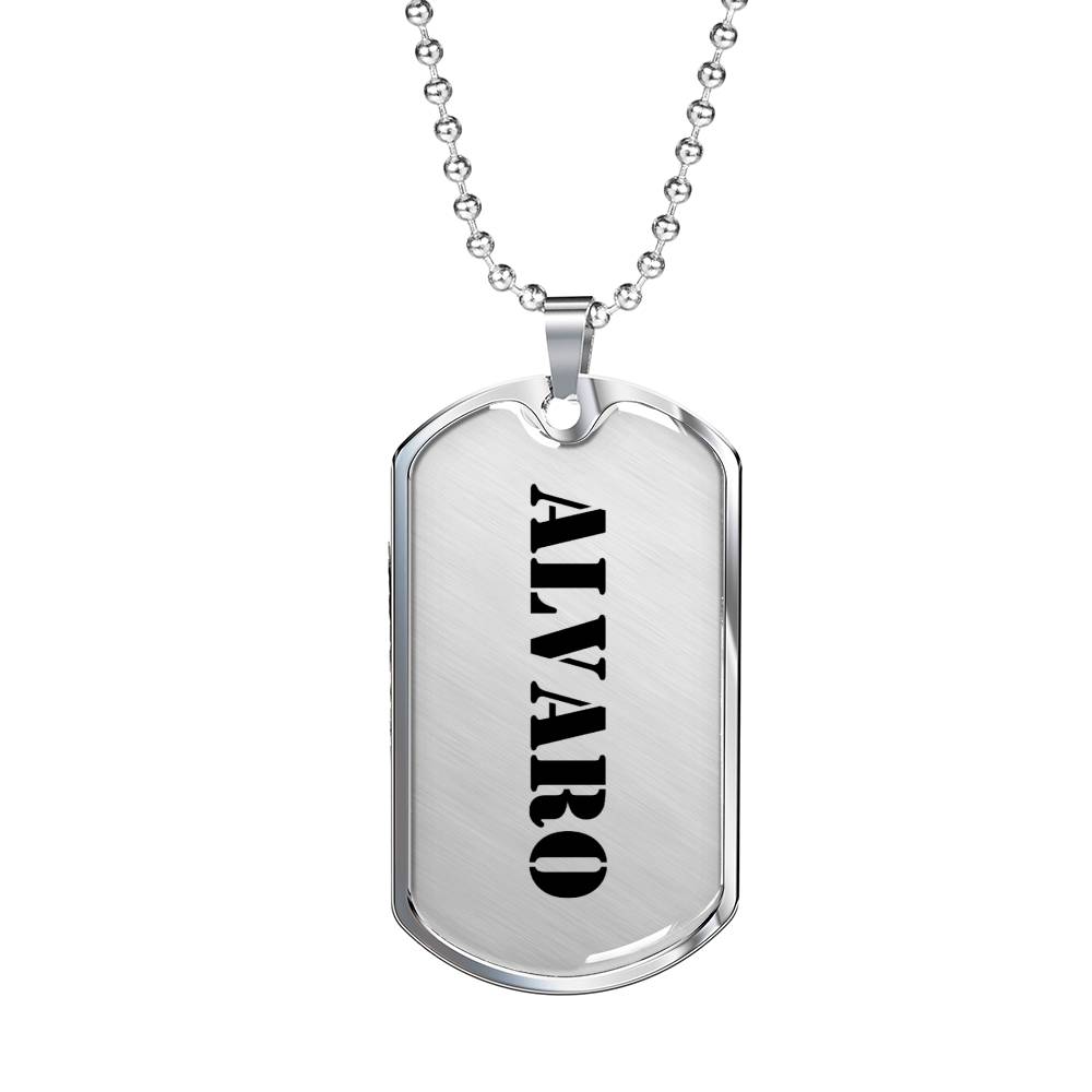 Alvaro - Luxury Dog Tag Necklace