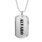 Alvaro - Luxury Dog Tag Necklace
