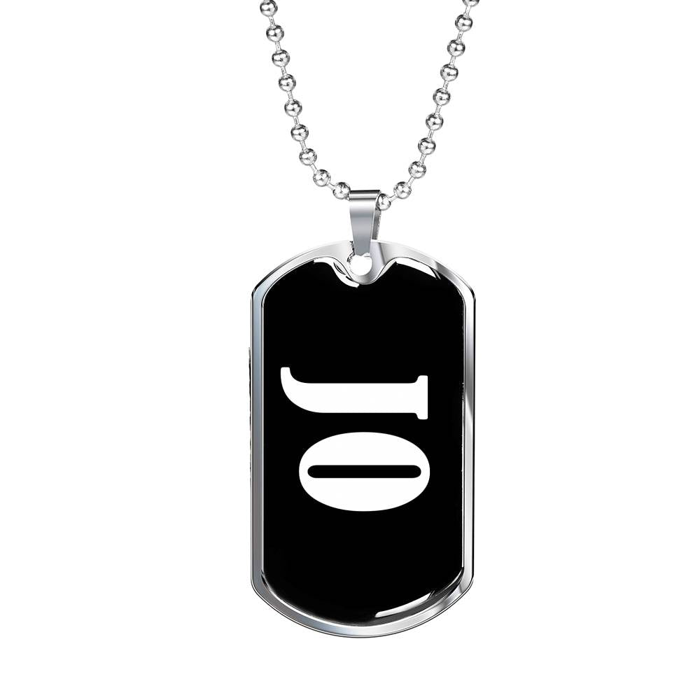 Jo v02 - Luxury Dog Tag Necklace