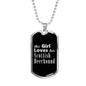 Scottish Deerhound v2s - Luxury Dog Tag Necklace