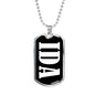 Ida v02 - Luxury Dog Tag Necklace