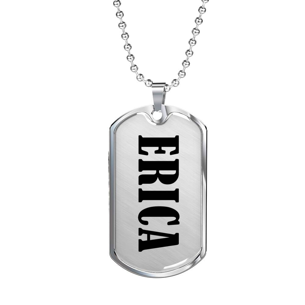 Erica v01 - Luxury Dog Tag Necklace