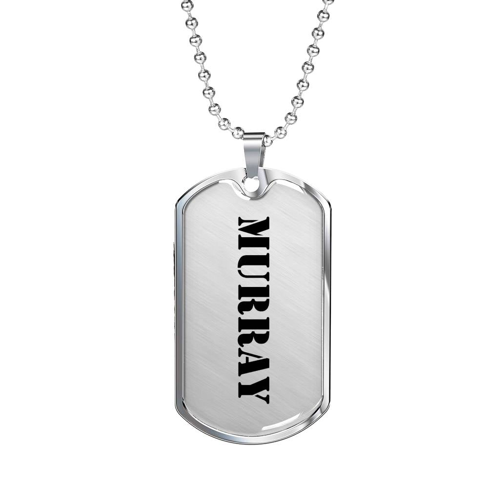Murray - Luxury Dog Tag Necklace