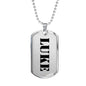 Luke - Luxury Dog Tag Necklace