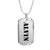 Alvin - Luxury Dog Tag Necklace