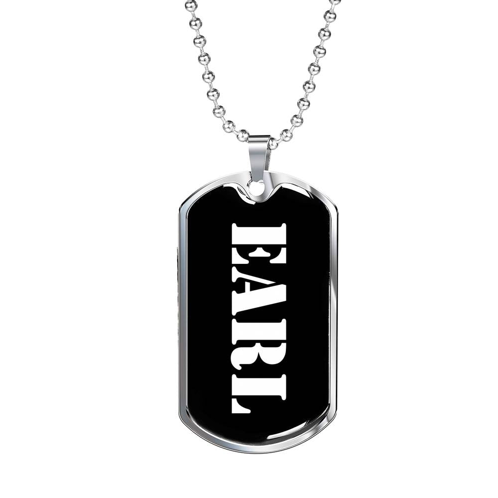 Earl v2 - Luxury Dog Tag Necklace