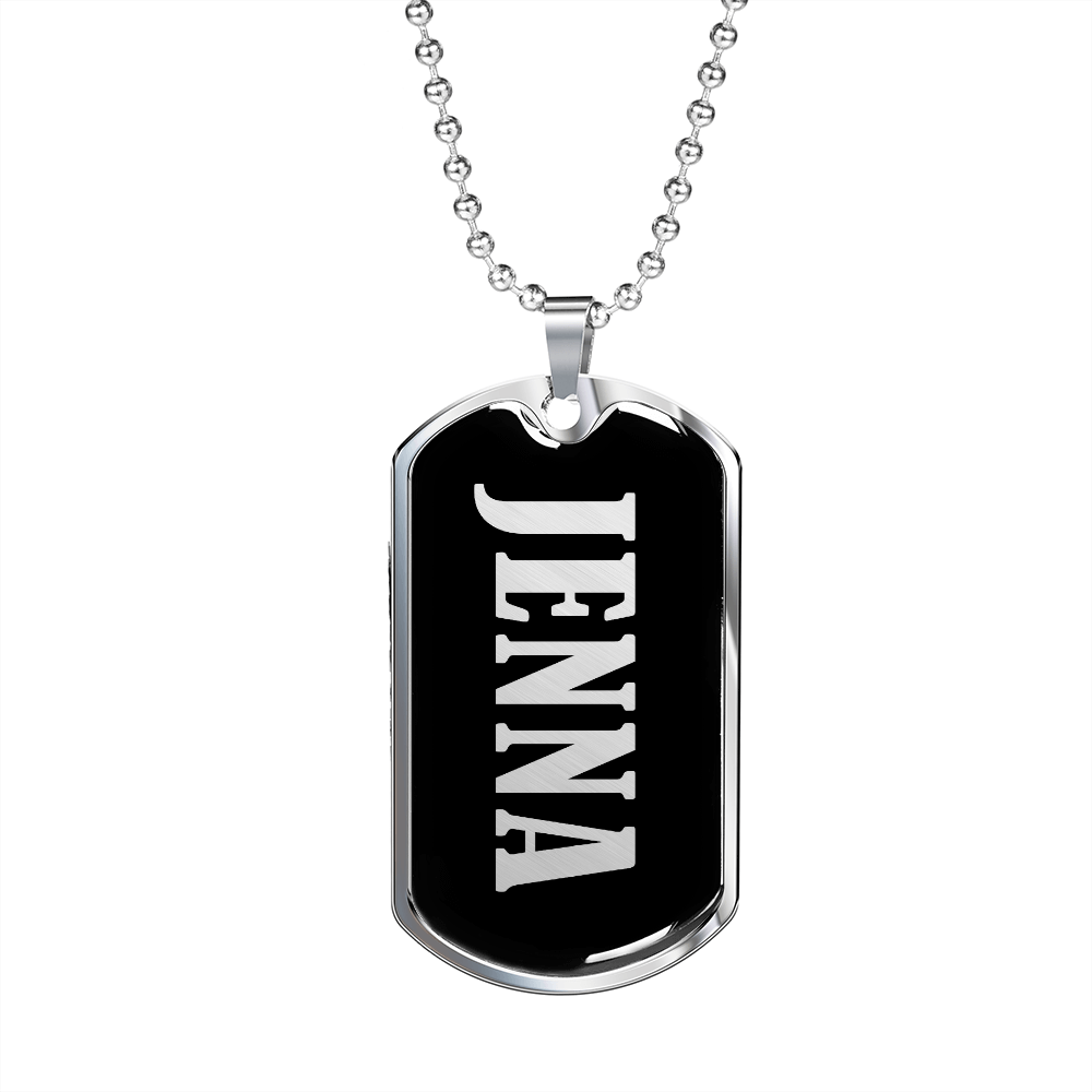 Jenna v02 - Luxury Dog Tag Necklace