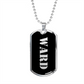 Ward v2 - Luxury Dog Tag Necklace