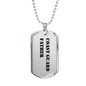 Coast Guard Father - Luxury Dog Tag Necklace