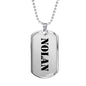 Nolan - Luxury Dog Tag Necklace