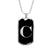 Initial C v2a - Luxury Dog Tag Necklace