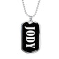 Jody v02 - Luxury Dog Tag Necklace