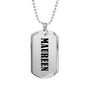 Maureen v01 - Luxury Dog Tag Necklace