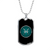 Zodiac Sign Pisces v2 - Luxury Dog Tag Necklace