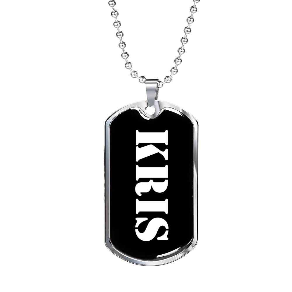 Kris v2 - Luxury Dog Tag Necklace