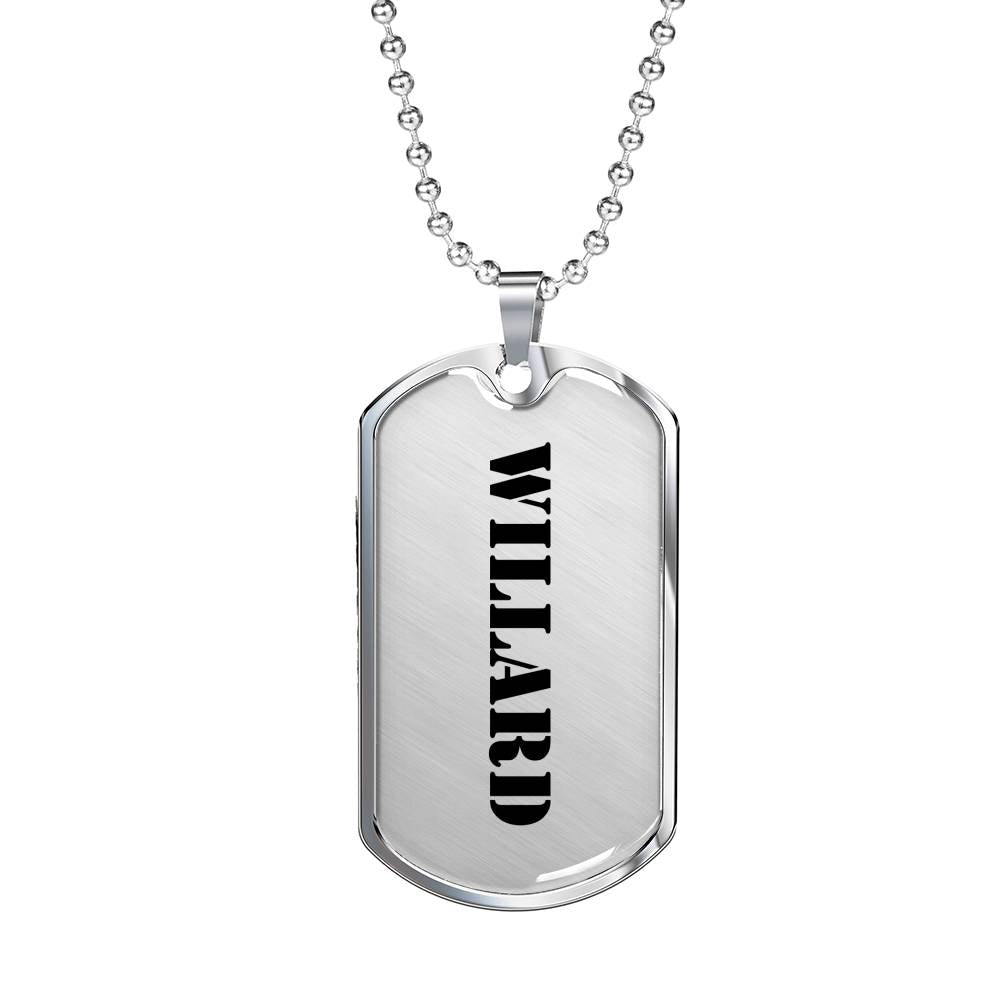 Willard - Luxury Dog Tag Necklace