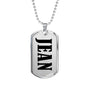 Jean v01 - Luxury Dog Tag Necklace
