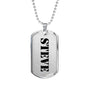 Steve - Luxury Dog Tag Necklace